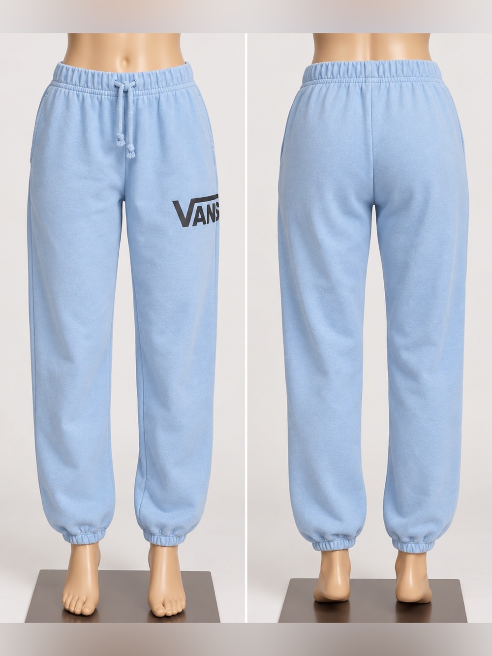 VANS Light Blue Joggers size small